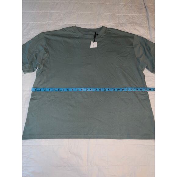 Supply And Demand New York City Moonstone BF T Shirt‎ Womens XL Dusty Teal Green - Picture 3 of 6